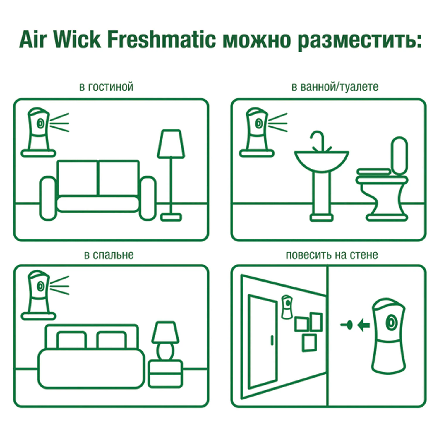 Автоматический освежитель воздуха Air Wick Нежность шелка и лилии 250 мл